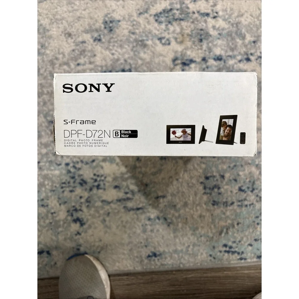 New! Sony S-Frame DPF-D72N LED Backlight 800 X 480 Pixels 7